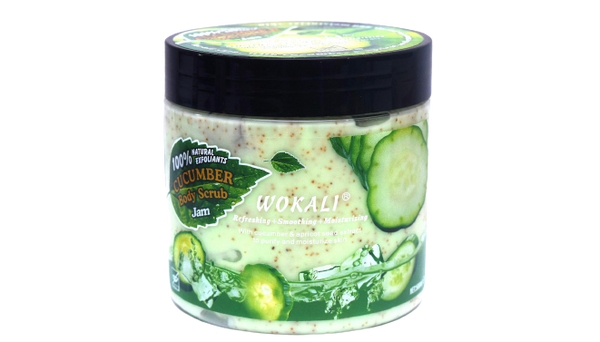 Wokali Cucumber Body Scrub Jam