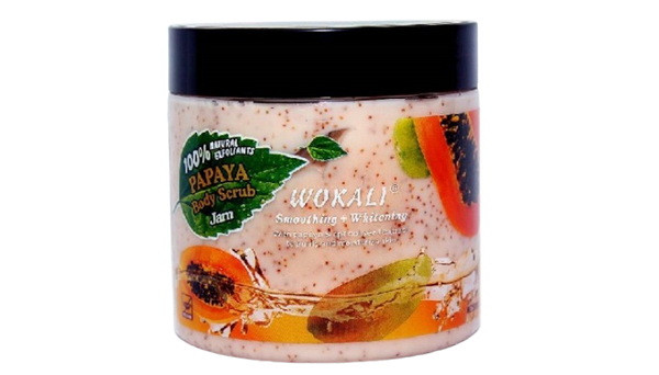 Wokali Papaya Body Scrub Jam