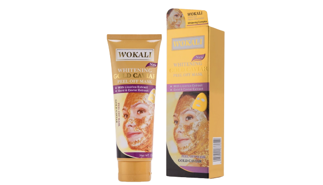 Wokali Whitening Gold Caviar Peel Off Mask
