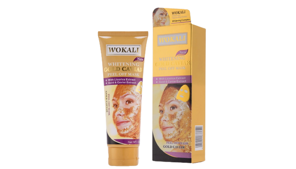 Wokali Whitening Gold Caviar Peel Off Mask