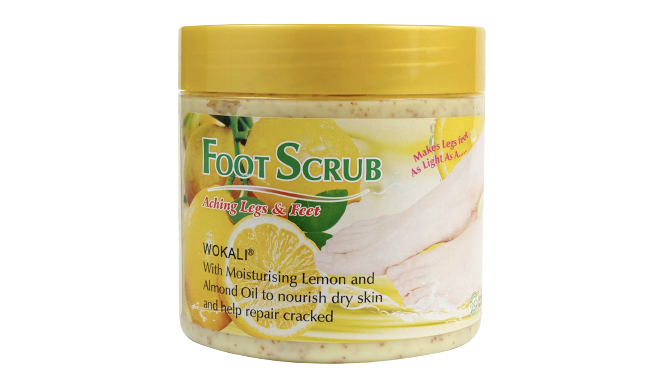 Foot Scrub Aching Legs And Feet Lemon