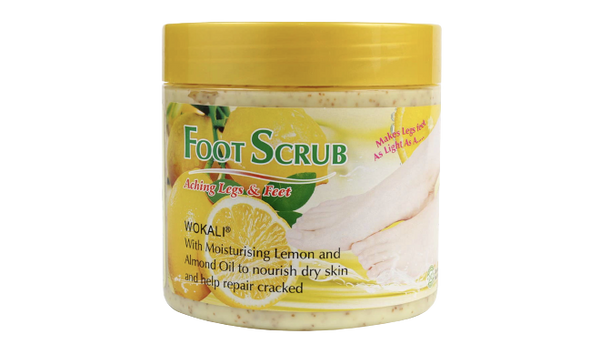 Foot Scrub Aching Legs And Feet Lemon