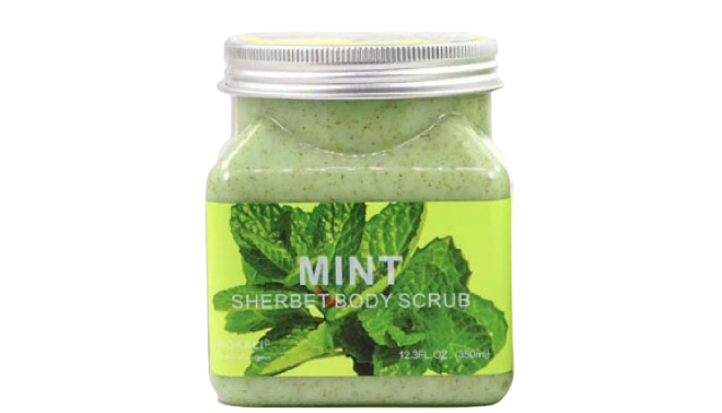Coconut Sherbet Body Scrub Mint
