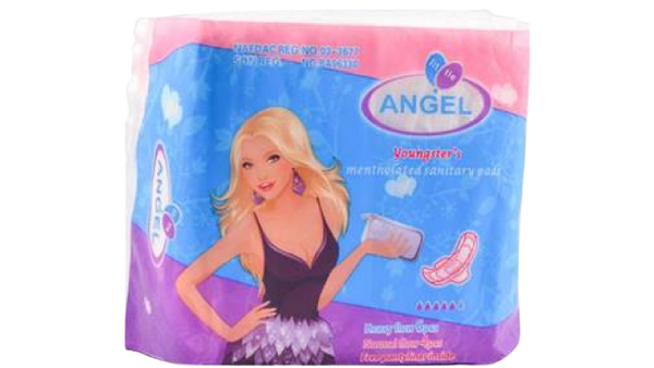 Angel Mentholated Sanitary Pads