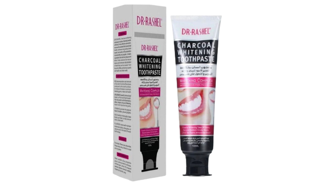 Dr Rashel Charcoal Whitening Tooth Paste