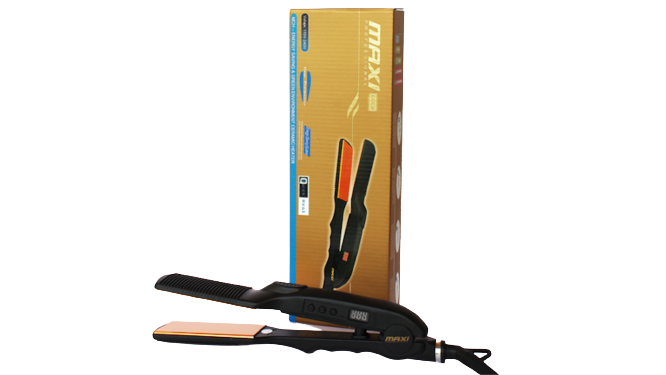 Maxi Hair Straightener Professional Gold – MamaTega