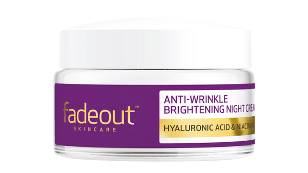 Fadeout Anti-Wrinkle Brightening Night Cream