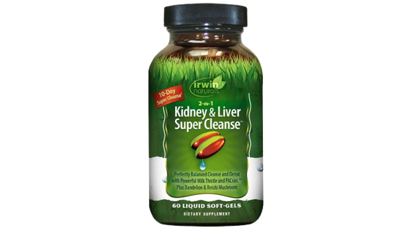 Irwin Naturals 2-In-1 Kidney & Liver Super