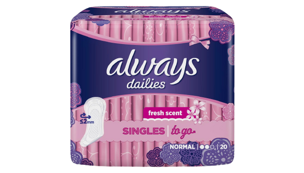 Always Dailies Fresh Scent Singles