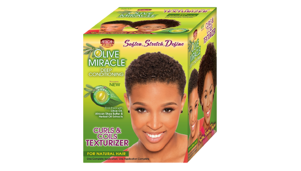 African Pride Olive Miracle Curls And Coils Texturizer
