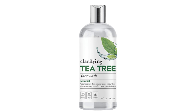 Clarifying Tea Tree Face Wash With Wild Mint