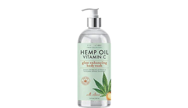Hemp Oil Vitamin C Glow Enhancing Shower Gel