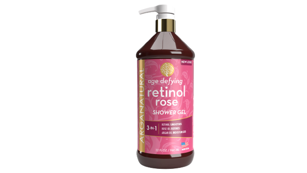 Arganatural Age Defying Retinol Rose Shower