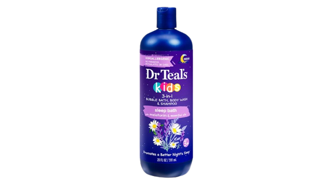 Dr Teal's Kids Sleep Bath Body Wash And Shampoo