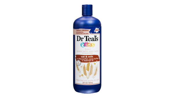 Dr Teals Kids 3 In 1 Wash & Shampoo Oat & Milk