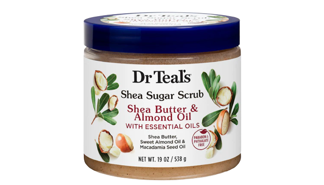 Dr Teals Shea Sugar Scrub Shea ButterAndAlmond