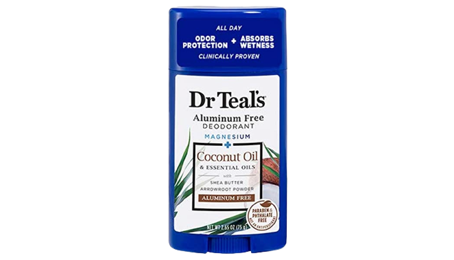 Dr Teals Aluminium Free Deodorant Coconut Oil