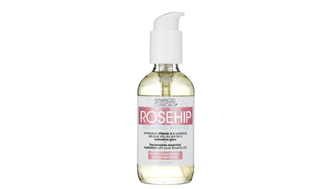Advanced Clinicals Rosehip Anti-Aging Body Oil