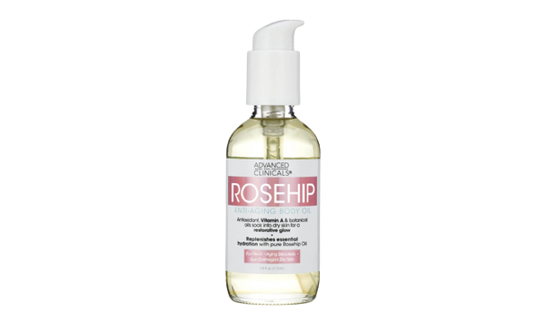 Advanced Clinicals Rosehip Anti-Aging Body Oil