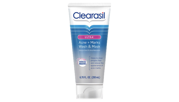 Clearasil Ultra Acne + Marks Wash And Mask