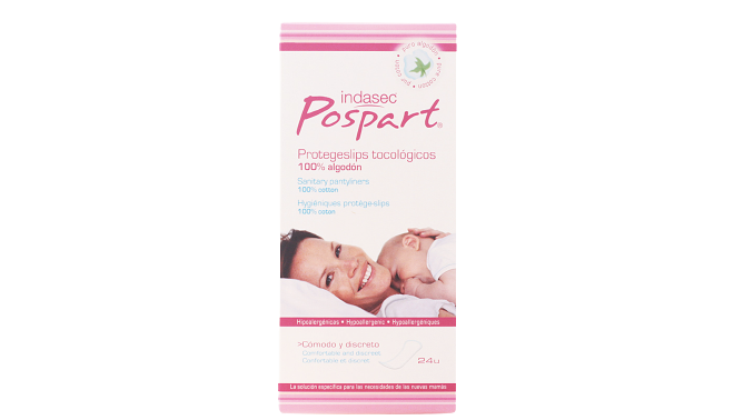 Indasec Pospart Sanitary Pantyliners 100%