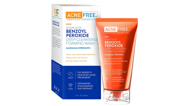 Acne Free Benzoyl Peroxide Deep Cleansing