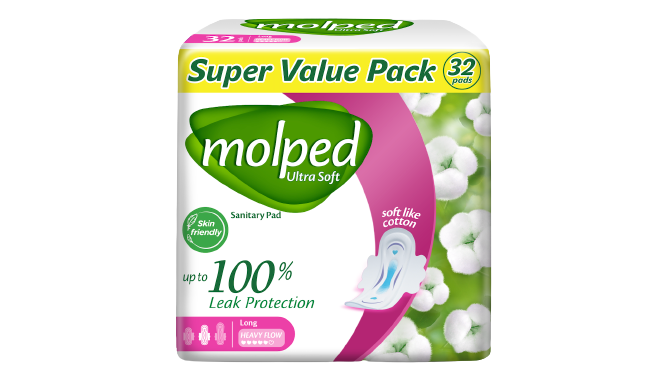 Molped Ultra Soft Super Value Pack 32Pads