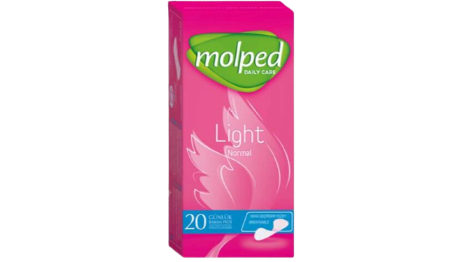 Molped Panty Liner 20Pcs Pink