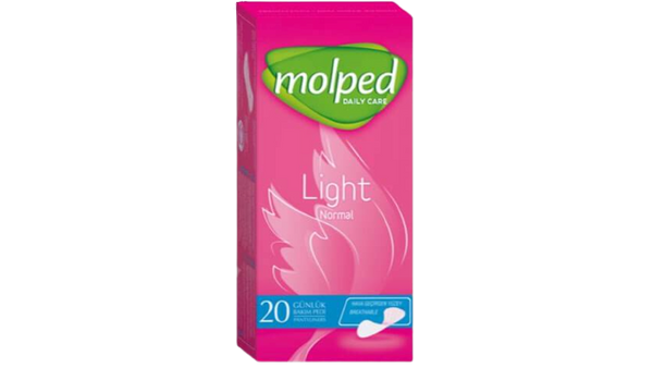 Molped Panty Liner 20Pcs Pink