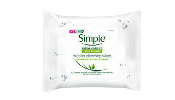 Simple Micellar Water Wipes
