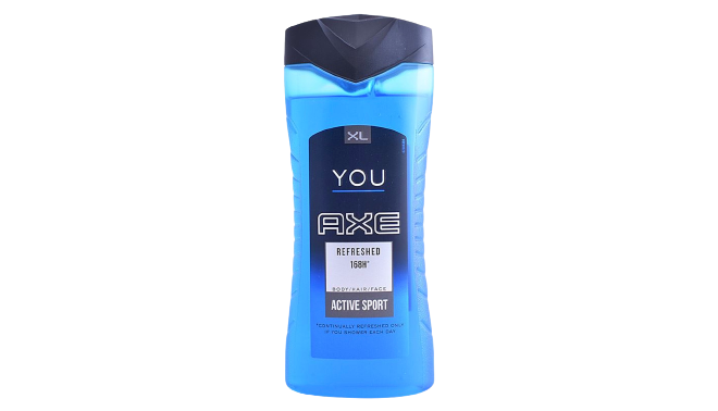 Axe Refreshed 168H* Body/Hair/Face Active Sport