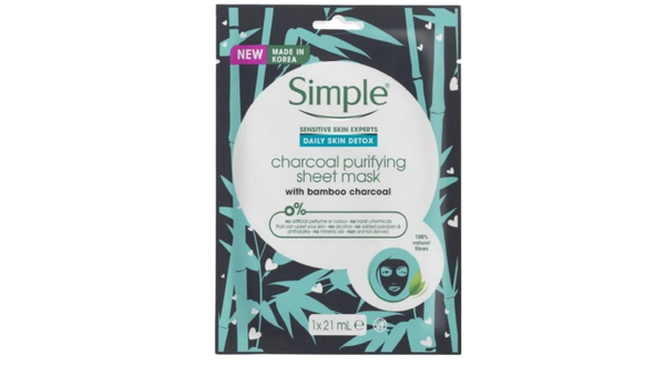 Simple Charcoal Purifying Sheet Mask