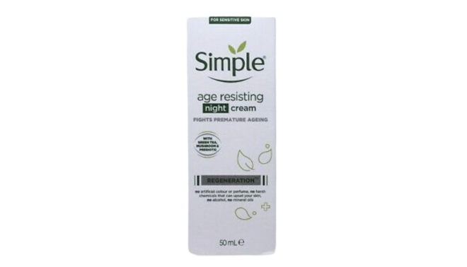 Simple Age Resisting Night Cream