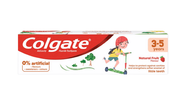 Colgate Natural Fruit 3-5