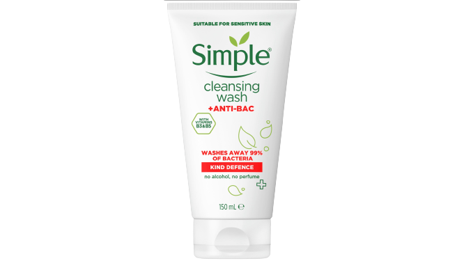 Simple Cleansing Wash +Anti-Bac