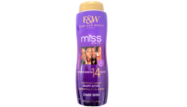 Fair And White Miss White Lotion Purple