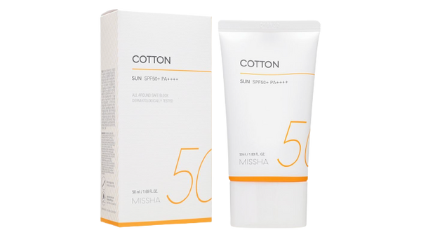 Missha Cotton Sun Spf50+ Pa++++