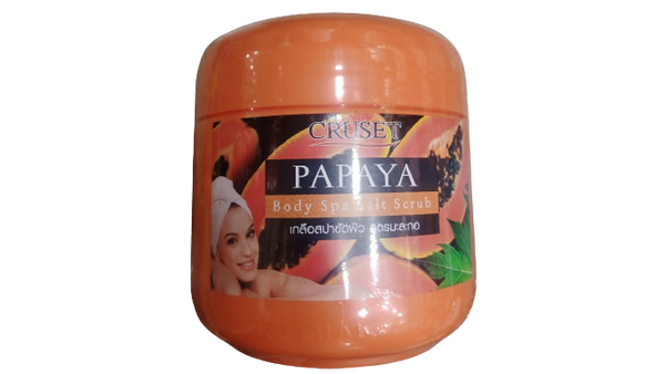 Cruset Papaya Body Spa Salt Scrub