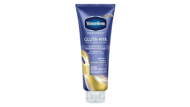 Vaseline GLUTA-HYA OVERNIGHT RADIANCE 2本 Vaseline Gluta-Hya Overnight Radiance, Serum-In-Lotion, Amino