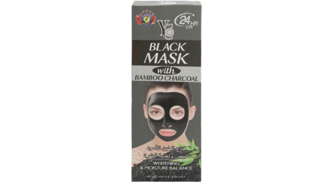 Yc Black Mask With Bamboo Charcoal