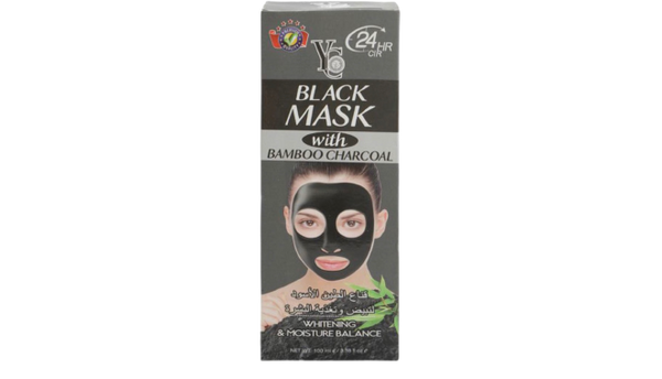 Yc Black Mask With Bamboo Charcoal