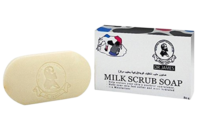 Dr James Milk Scrub Soap