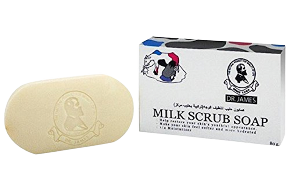 Dr James Milk Scrub Soap