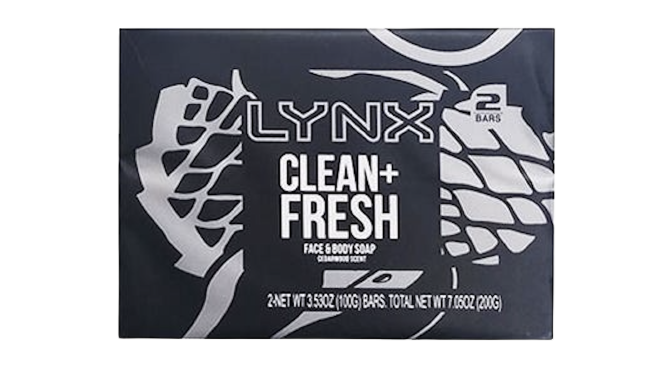 Lynx Clean+Fresh Face & Body Soap