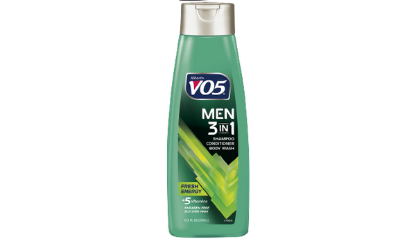 V05 Men 3 In 1 Shampoo Conditioner Shower Gel