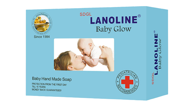 Lanoline Baby Glow Hand Made Soap