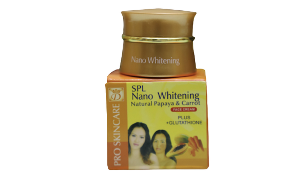 Nano Whitening Papaya And Carrot Face Cream