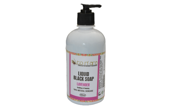 To Ri Ara Liquid Black Soap Lavender