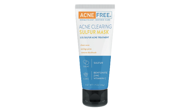 Acne Free Acne Clearing Sulfur Mask