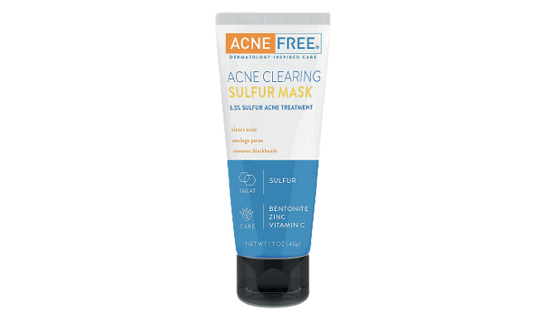 Acne Free Acne Clearing Sulfur Mask